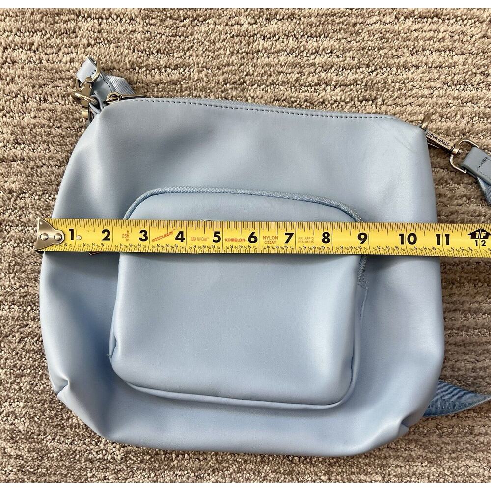 Steve Madden Purse Baby Blue Crossbody Travel Date Night - Picture 8 of 8